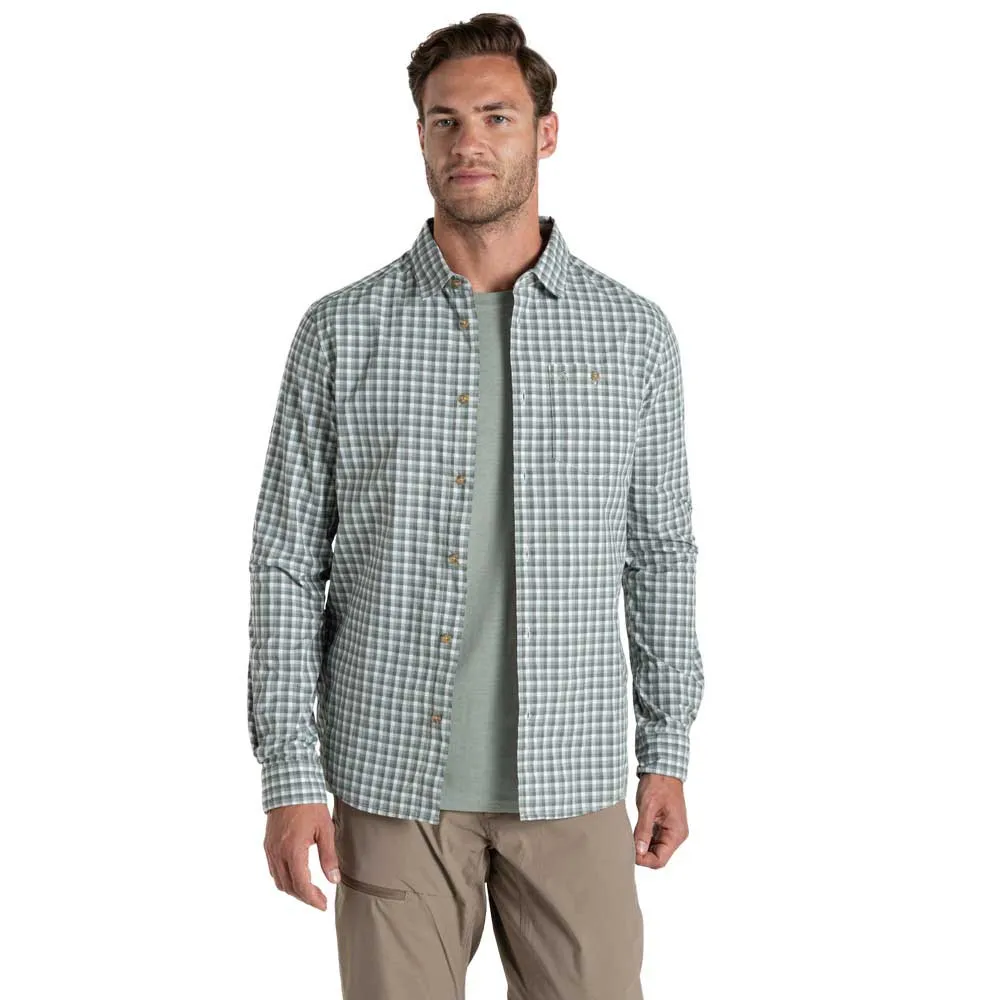 Craghoppers Men's Nosilife Nuoro Check Long Sleeved Shirt