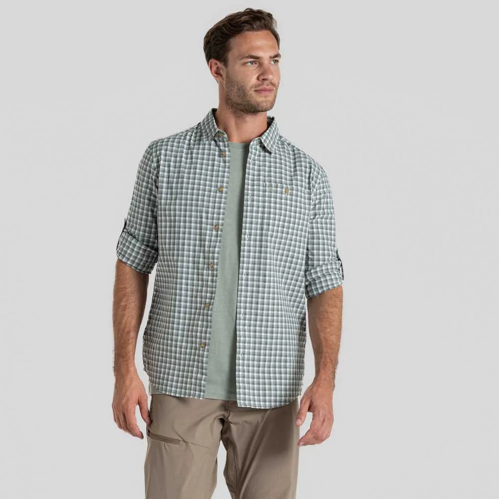 Craghoppers Men's Nosilife Nuoro Check Long Sleeved Shirt