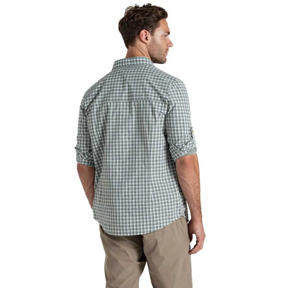 Craghoppers Men's Nosilife Nuoro Check Long Sleeved Shirt