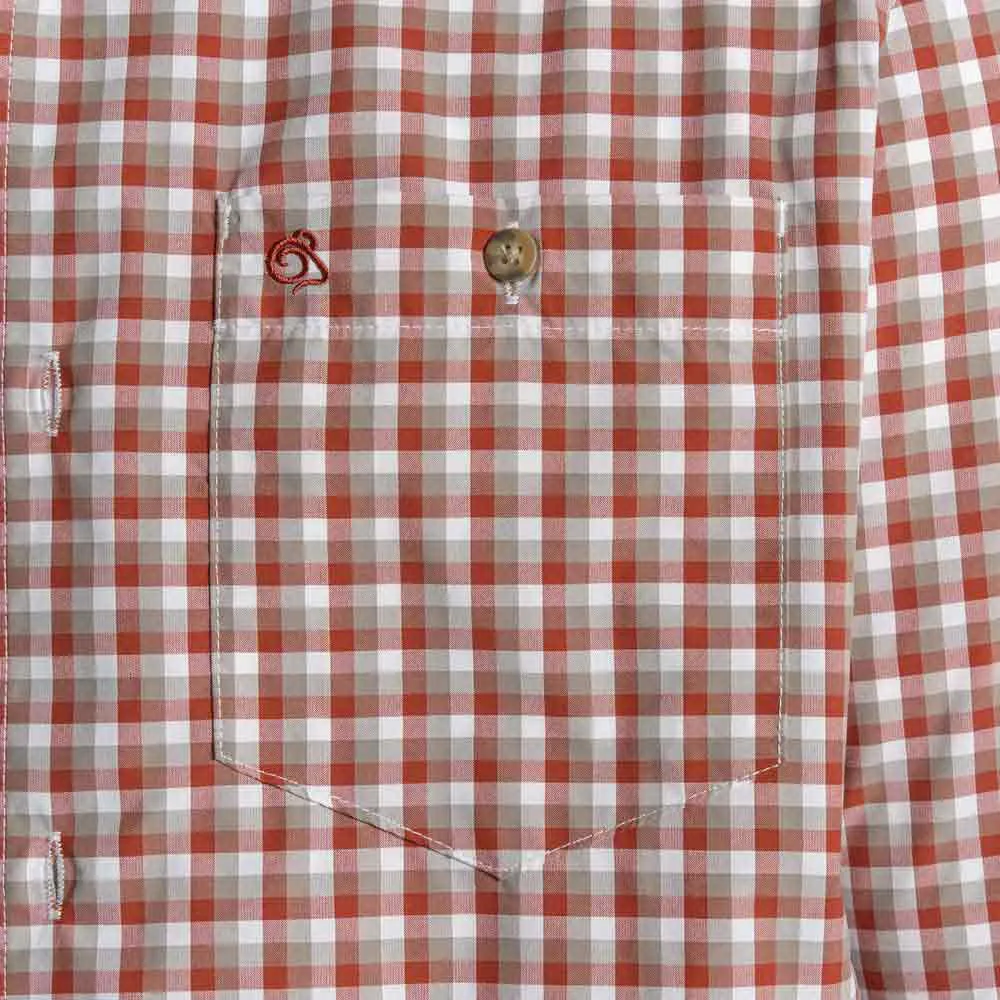 Craghoppers Men's Nosilife Nuoro Check Long Sleeved Shirt