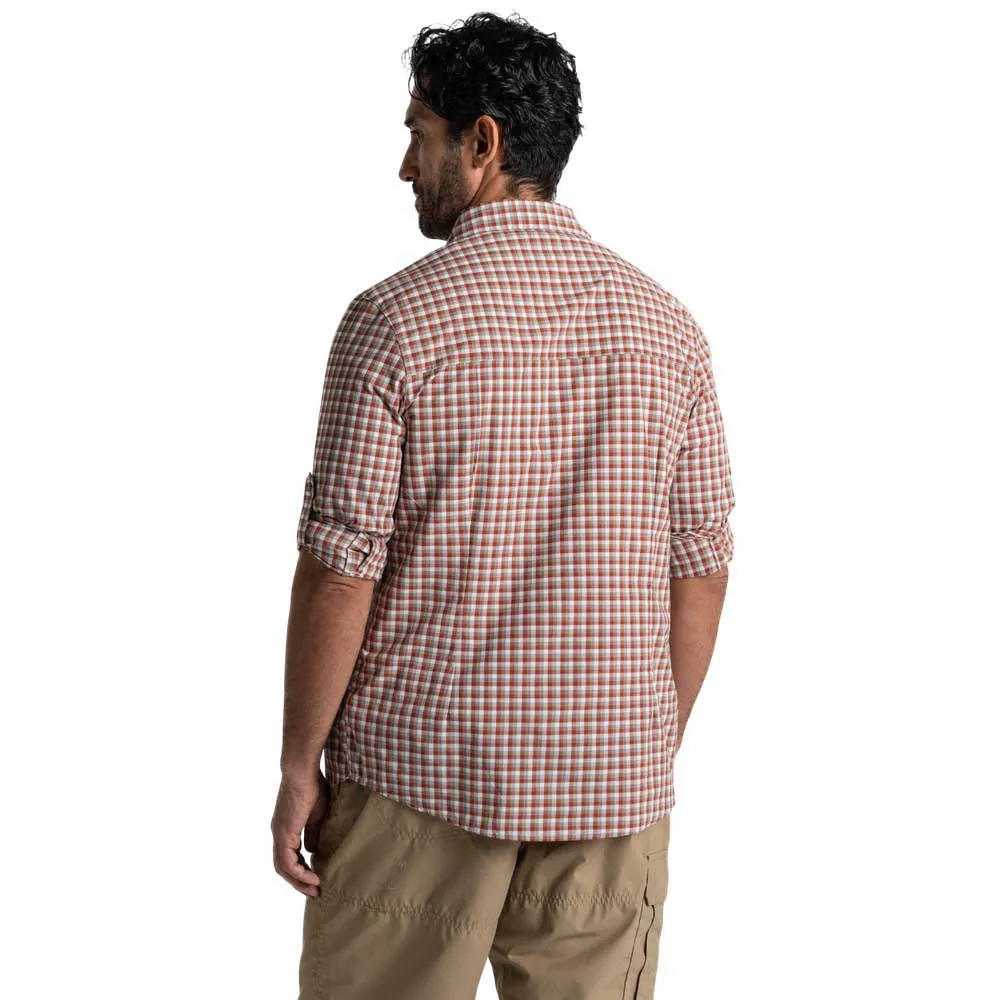 Craghoppers Men's Nosilife Nuoro Check Long Sleeved Shirt