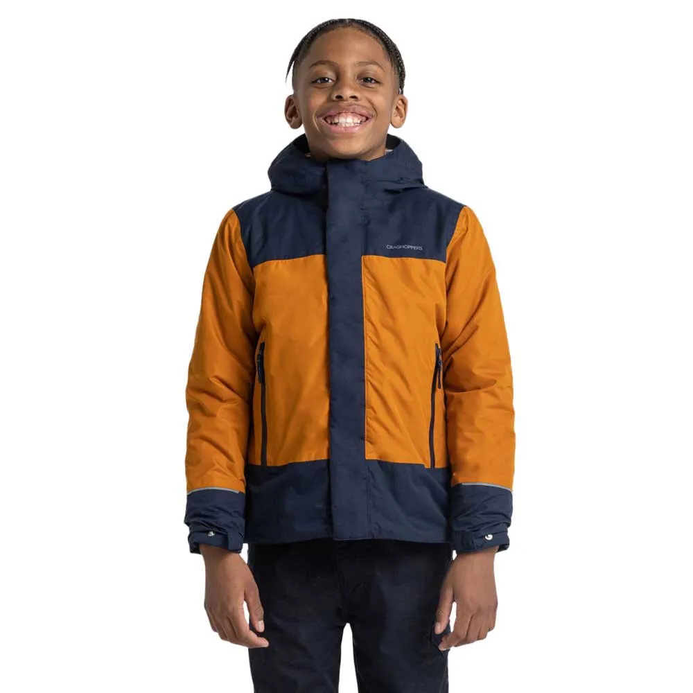 Craghoppers Nephin Jacka, Pumpkin spice / blue navy, 3-4Y