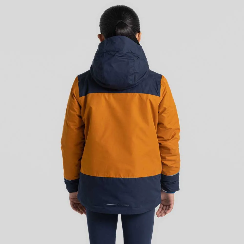 Craghoppers Nephin Jacka, Pumpkin spice / blue navy, 3-4Y