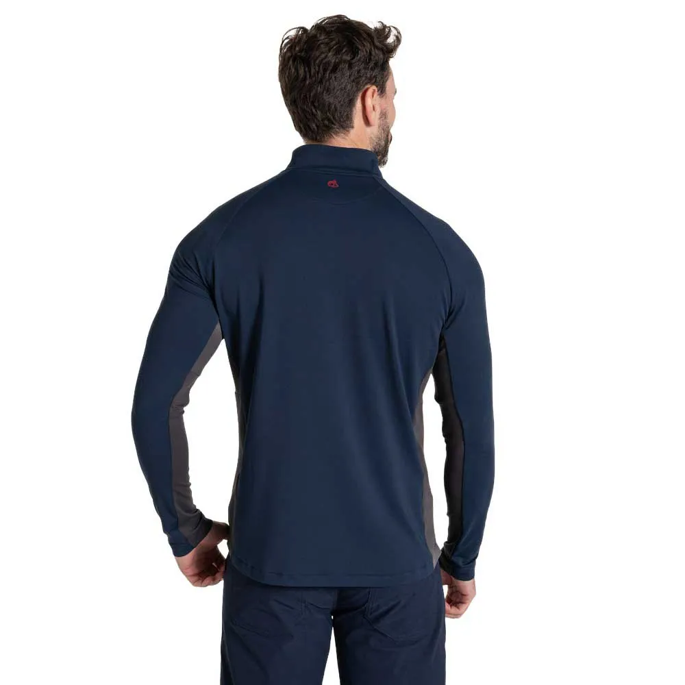 Craghoppers Nosilife Goswick Halv Dragkedja Långärmad T-shirt