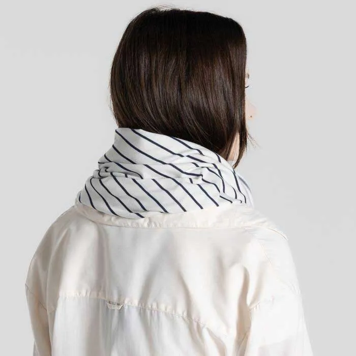 Craghoppers Nosilife Infinity Halsvärmare, Blue navy stripe