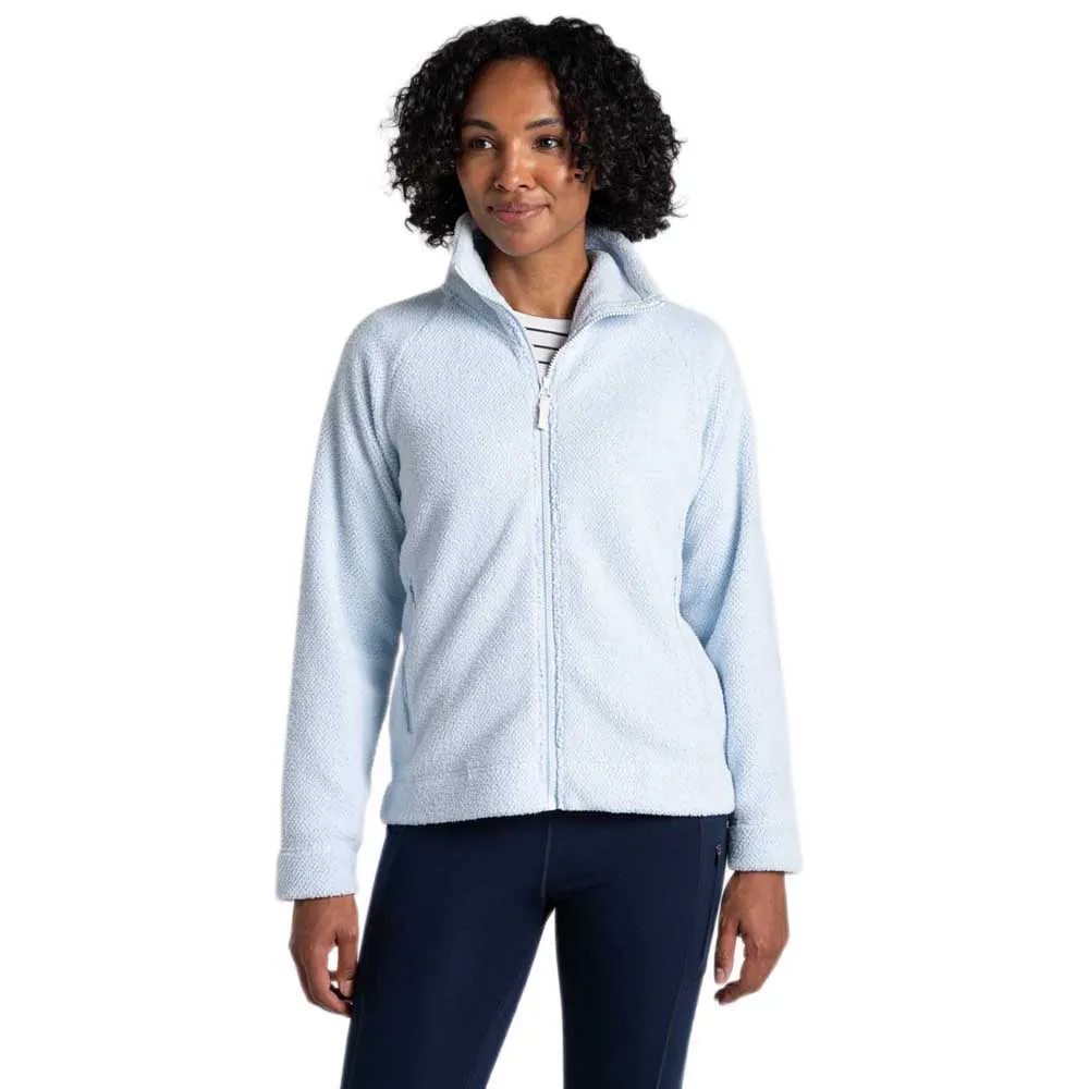 Craghoppers Raya Fleecejacka Med Dragkedja, Nimbus blue