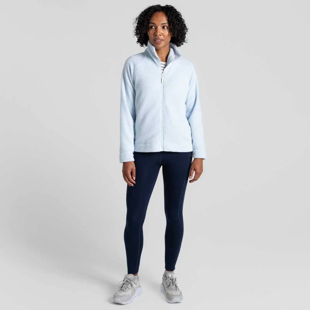Craghoppers Raya Fleecejacka Med Dragkedja, Nimbus blue