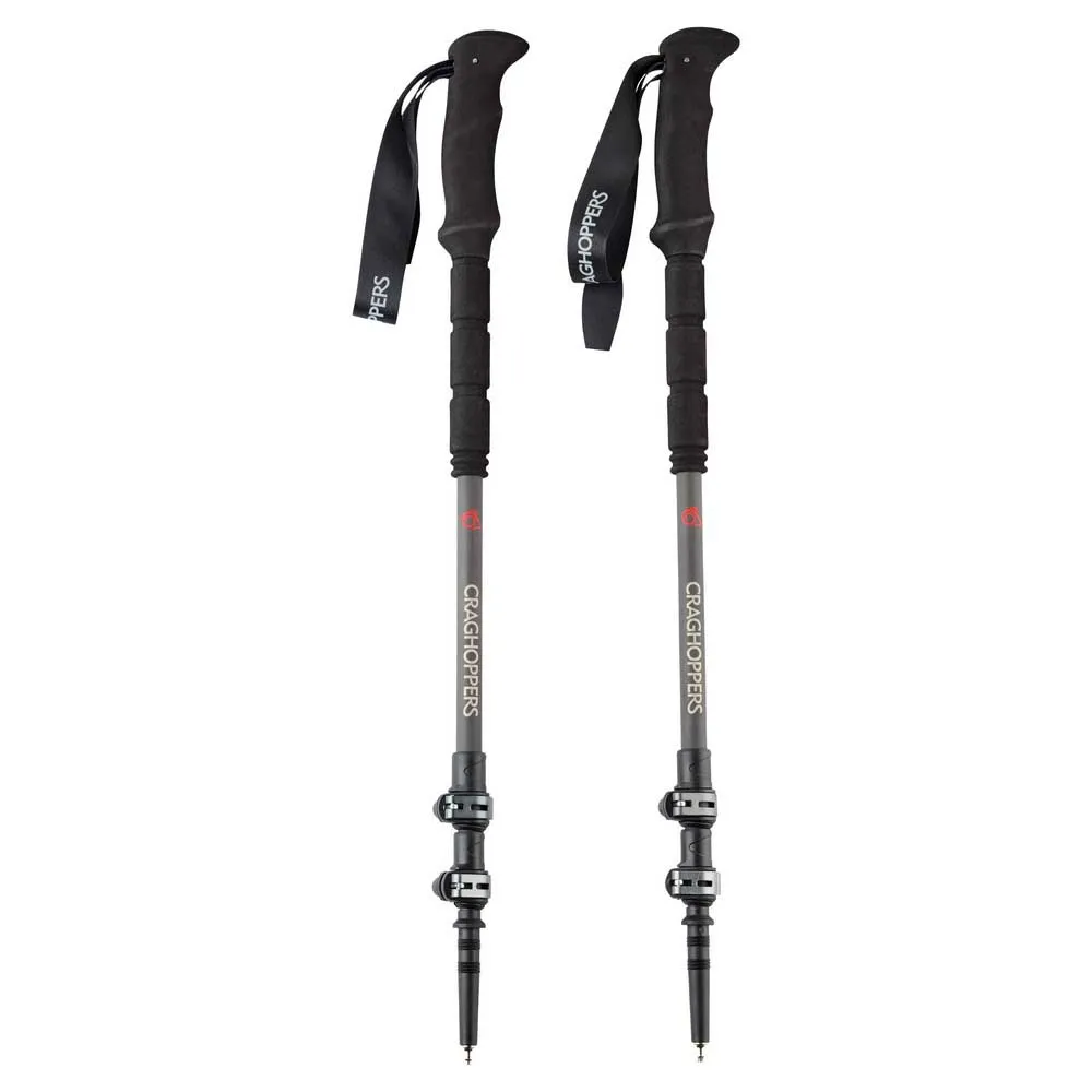 Craghoppers Tlite Carb Juniorstavar, Raw carbon, One Size