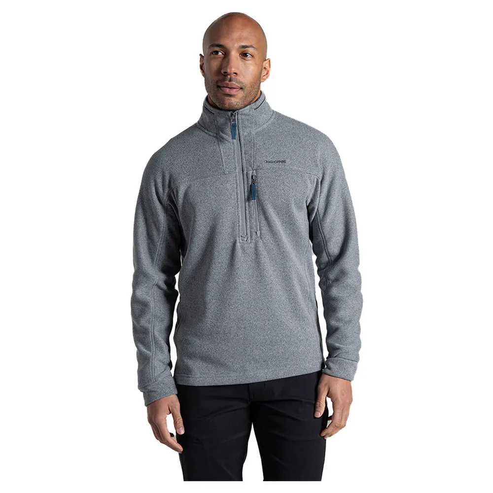 Craghoppers Torney Iii Fleece Med Halv Dragkedja, Cloud grey