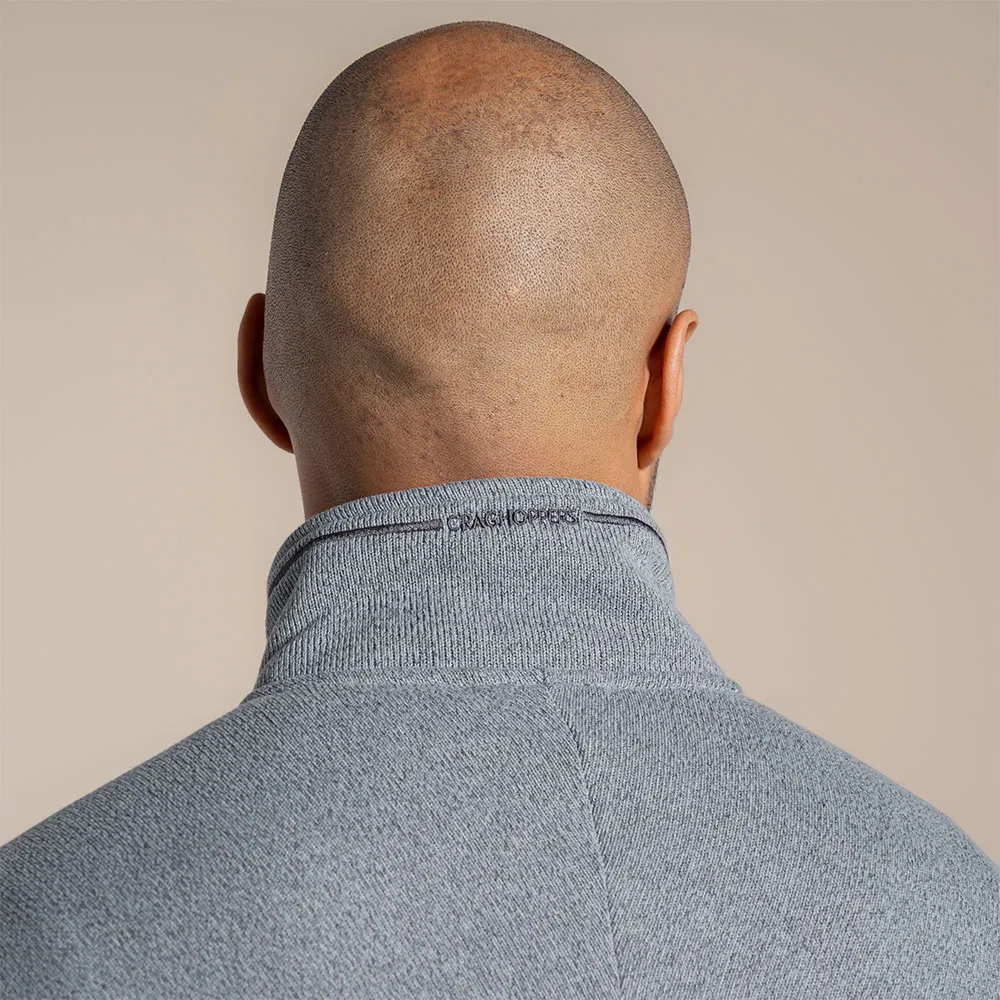 Craghoppers Torney Iii Fleece Med Halv Dragkedja, Cloud grey