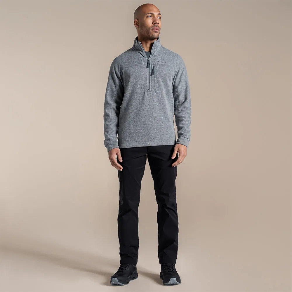 Craghoppers Torney Iii Fleece Med Halv Dragkedja, Cloud grey
