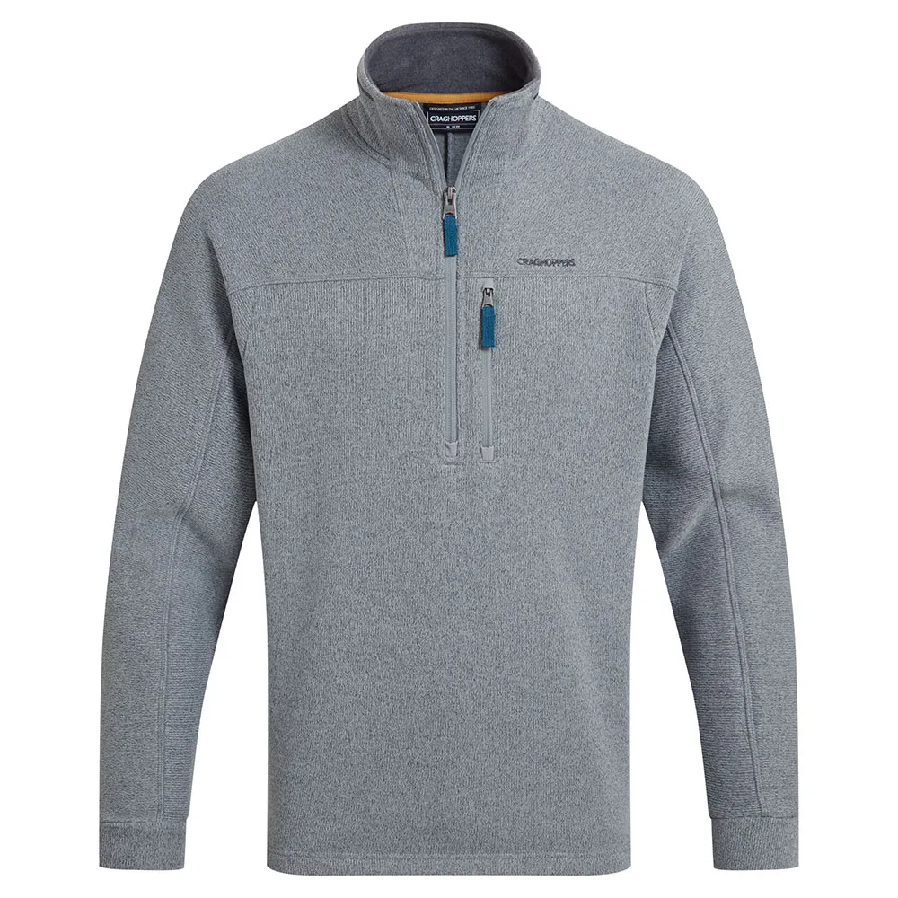 Craghoppers Torney Iii Fleece Med Halv Dragkedja, Cloud grey