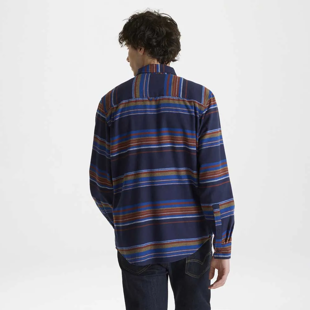 Craghoppers Ziggy Skjorta Med Långa ärmar, Blue navy stripe