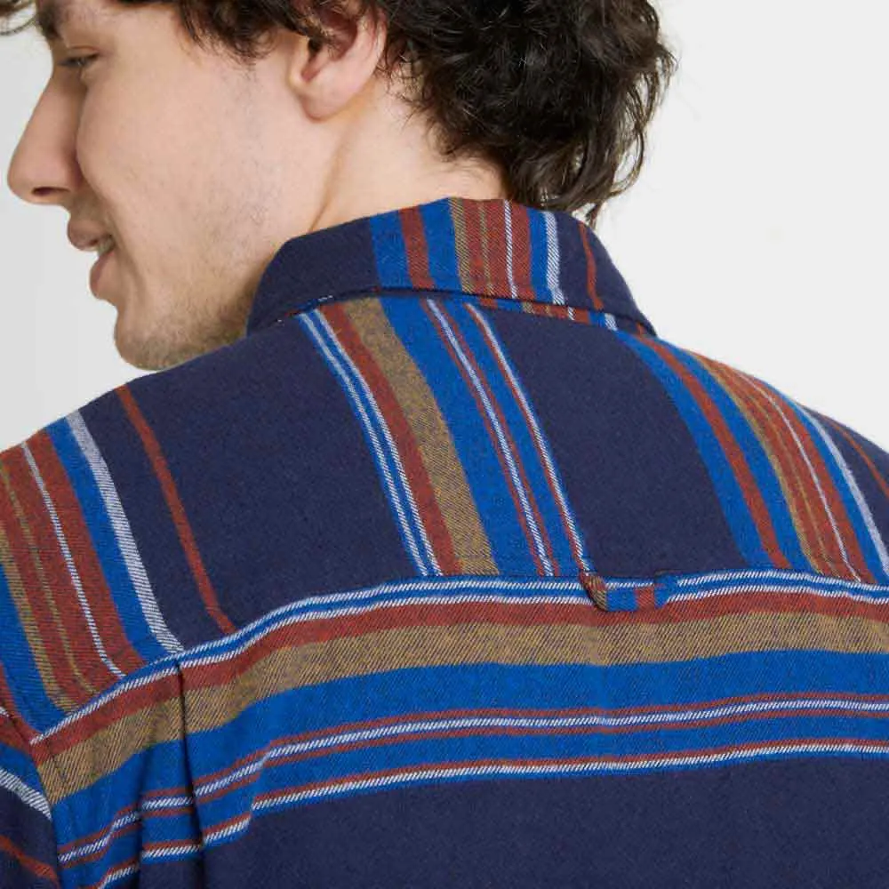 Craghoppers Ziggy Skjorta Med Långa ärmar, Blue navy stripe