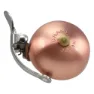 CRANE BELL CO. Mini Suzu Steel Band Cykelklocka, Brushed copper, One Size