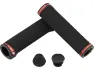 Crankbrothers Cobalt Grips 130 mm, Svart/Röd