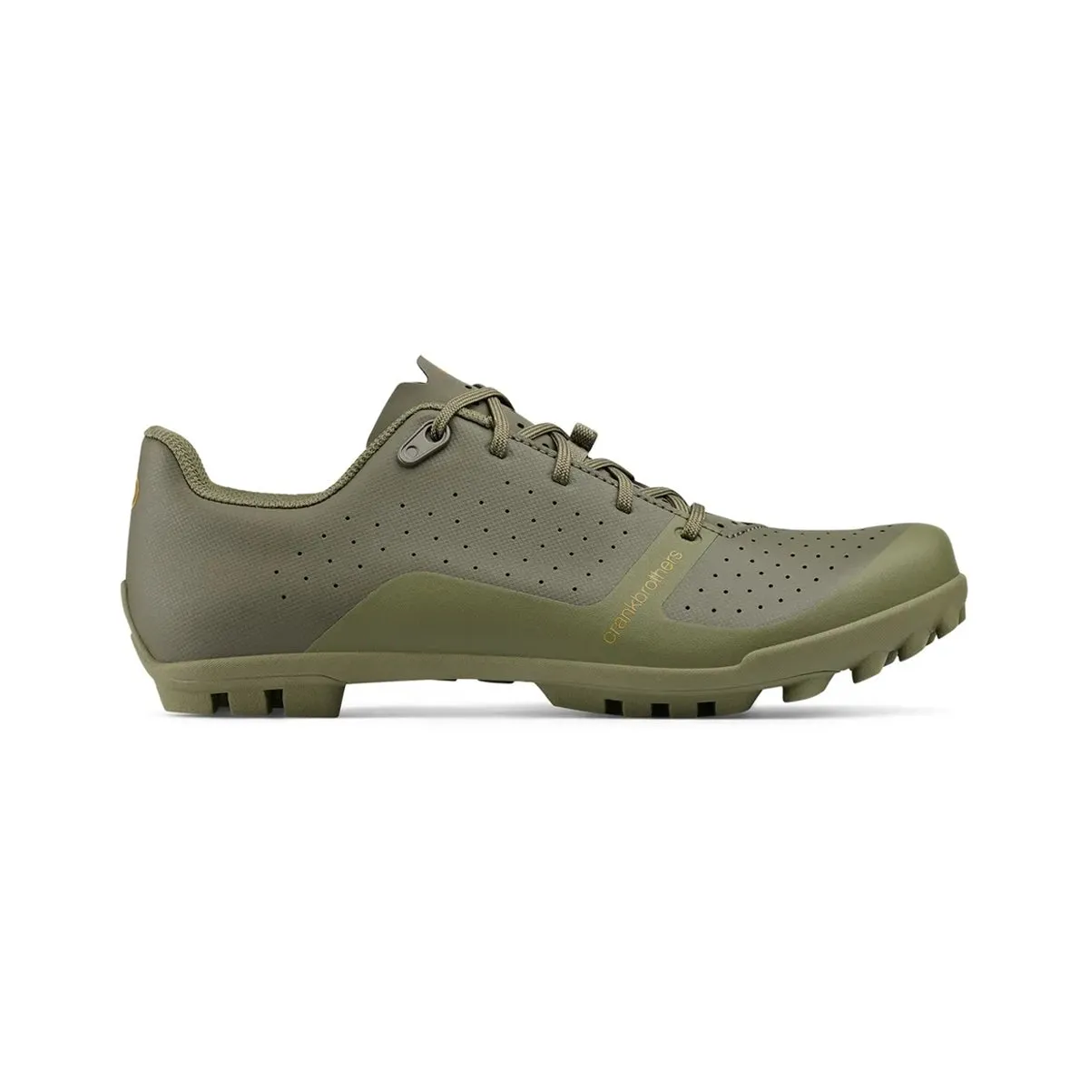 Crankbrothers Gravel MTB Cycling Shoes Candy Lace, Dark green