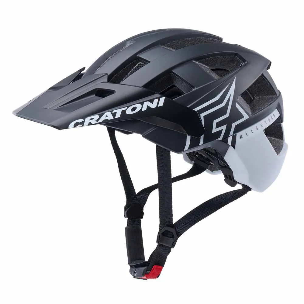 CRATONI Allset Pro Mips Mtb-hjälm, Black / white matt CRATONI Allset Pro Mips Mtb-hjälm, Black / white matt