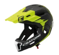 CRATONI C-Maniac 2.0 MX MTB Hjälm Svart/Lime CRATONI C-Maniac 2.0 MX MTB Hjälm Svart/Lime