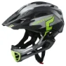 CRATONI C-maniac Pro Downhillhjälm, Black / green lime matt
