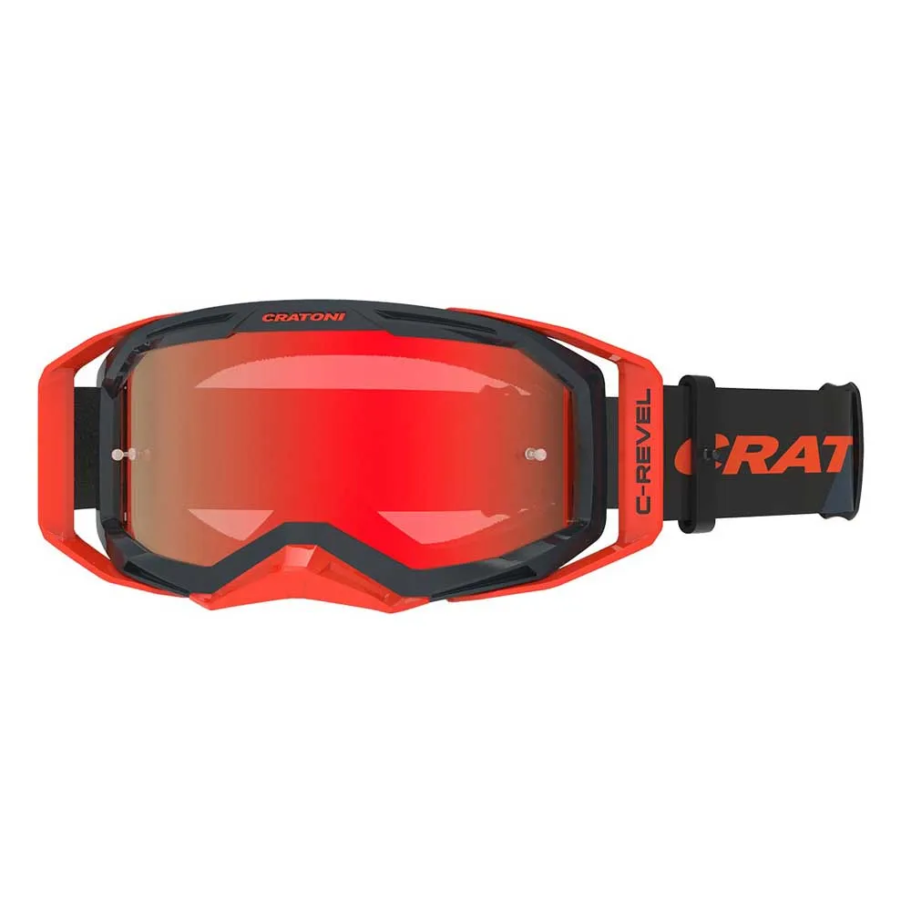 CRATONI C-revel Pro Glasögon, Anthracite / orange matt, Amber Red Mirror/CAT3 CRATONI C-revel Pro Glasögon, Anthracite / orange matt, Amber Red Mirror/CAT3