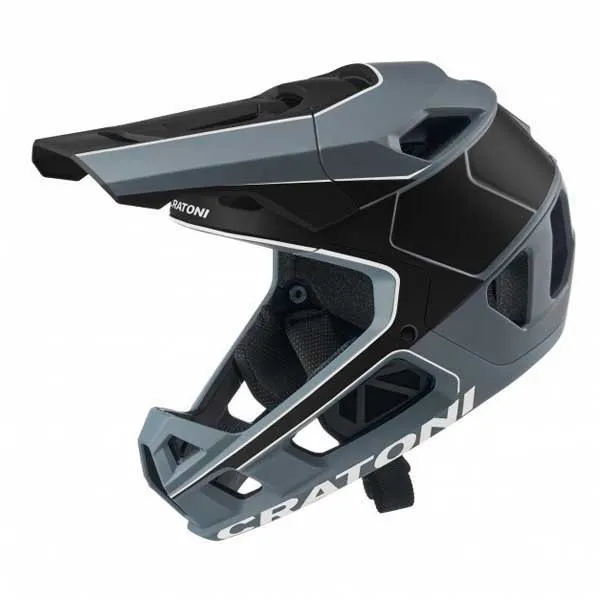 CRATONI Interceptor 2.0 Team Downhillhjälm, Grey matt