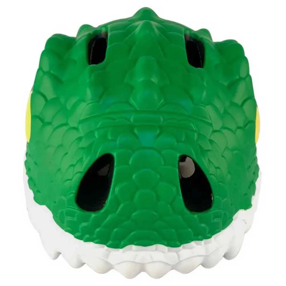 Crazy Safety Crocodile Juniorhjälm, Green