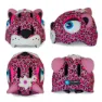 Crazy Safety Leopard Juniorhjälm, Pink