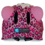 Crazy Safety Leopard Juniorhjälm, Pink