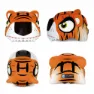 Crazy Safety Tiger Juniorhjälm, Orange