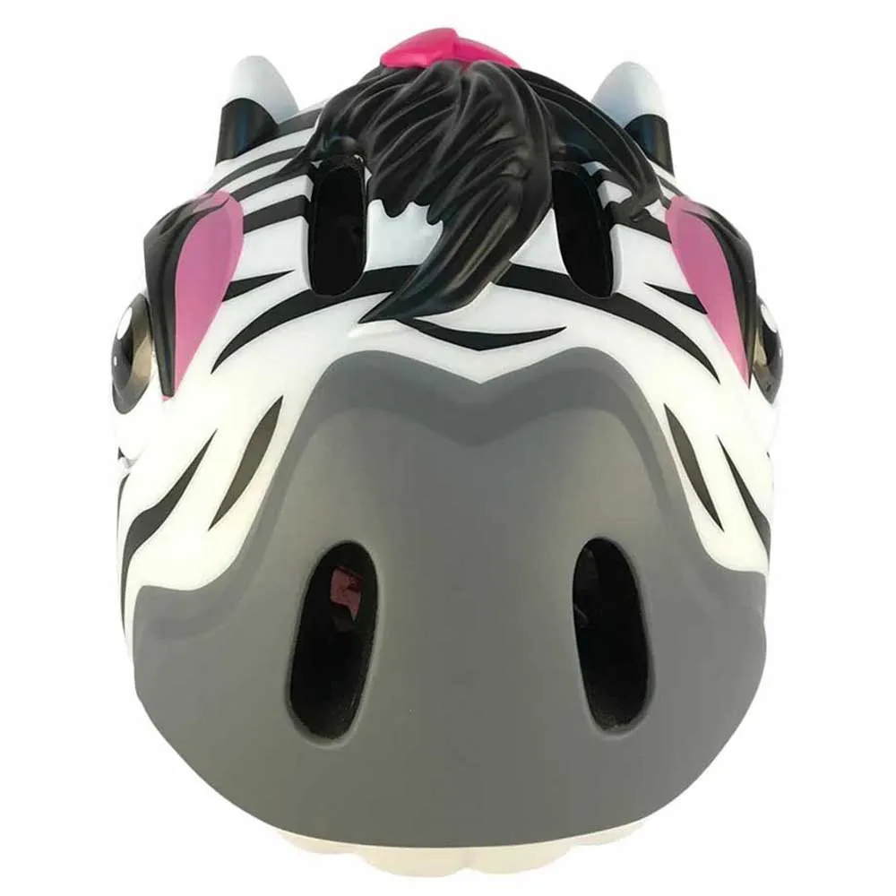 Crazy Safety Zebra Juniorhjälm, Black / White Crazy Safety Zebra Juniorhjälm, Black / White