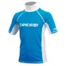 Cressi Tribal Uv-skyddande T-shirt Med Korta ärmar, Blue / white, 6-7Y