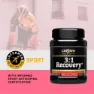 Crown Sport Nutrition 3:1 Recovery+ Återhämtningsdos I Ask Bär 50g 10 Enheter, Black, One Size