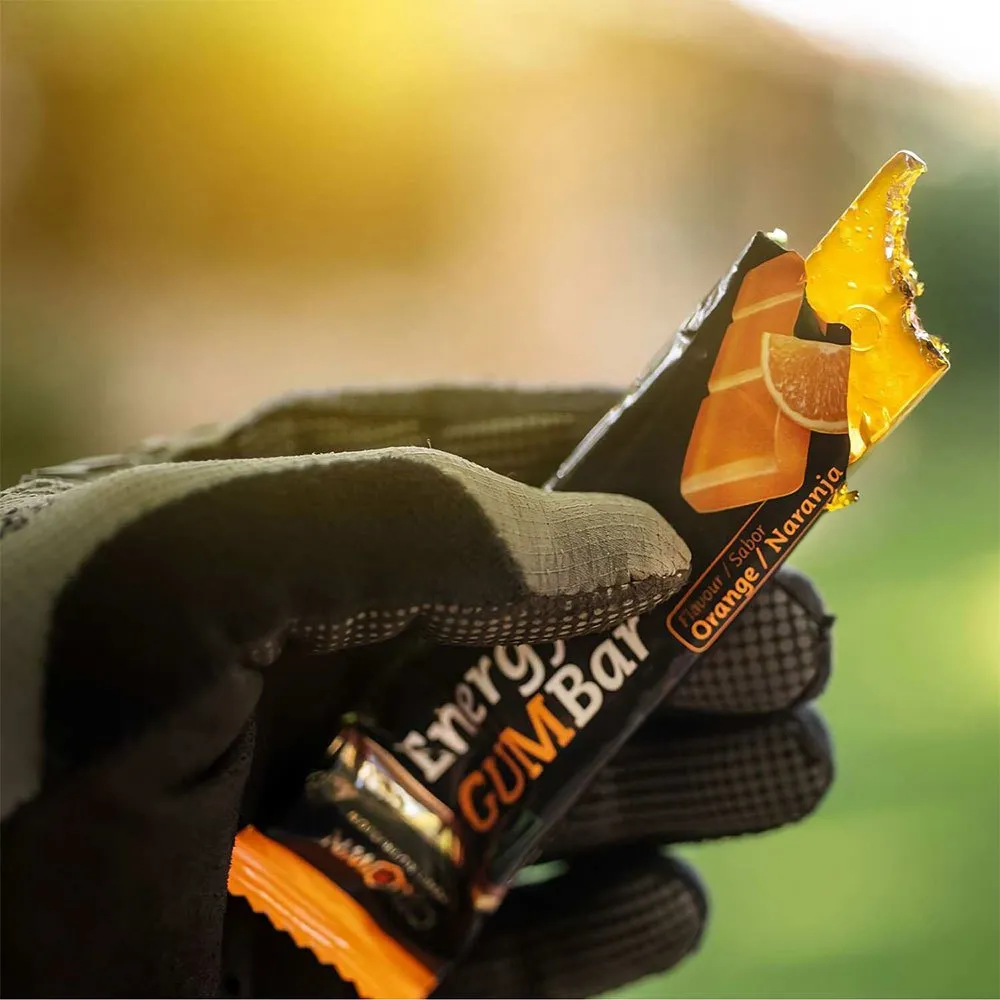 Crown Sport Nutrition Energibar Låda Apelsin 30g 12 Enheter, Black / orange, One Size