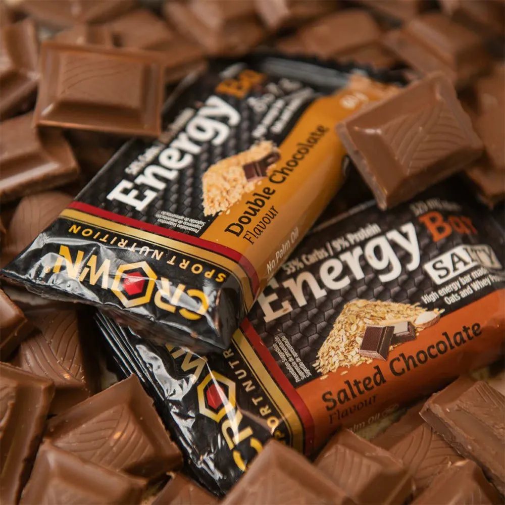 Crown Sport Nutrition Energibar Låda Dubbel Choklad 60g 12 Enheter, Black / brown, One Size Crown Sport Nutrition Energibar Låda Dubbel Choklad 60g 12 Enheter, Black / brown, One Size