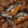 Crown Sport Nutrition Energibar Låda Dubbel Choklad 60g 12 Enheter, Black / brown, One Size