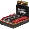 Crown Sport Nutrition Energibar Låda Jordgubbe 30g 12 Enheter, Black / red, One Size