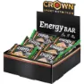 Crown Sport Nutrition Energibar Låda Saltad Jordnöt 60g 12 Enheter, Black / brown / green, One Size