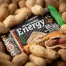 Crown Sport Nutrition Energibar Låda Saltad Jordnöt 60g 12 Enheter, Black / brown / green, One Size