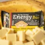 Crown Sport Nutrition Energibar Låda Vit Choklad Banan 60g 12 Enheter, Black / yellow, One Size