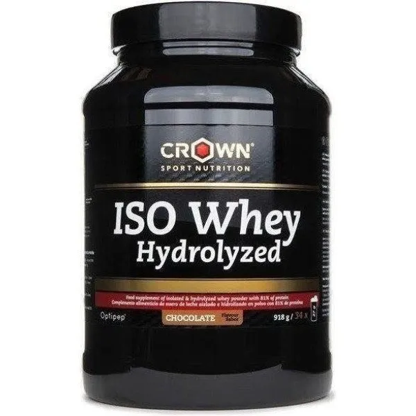 Crown Sport Nutrition Hydrolyzed Vassleproteinisolat Choklad 918g, Clear, One Size