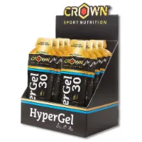 Crown Sport Nutrition Hyper 30 Hydro Neutral Låda Med Energigeler 75g 10 Enheter