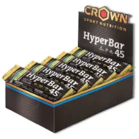 Crown Sport Nutrition Hyper 45 Energibar Låda Neutral Smak 60g 10 Enheter Crown Sport Nutrition Hyper 45 Energibar Låda Neutral Smak 60g 10 Enheter