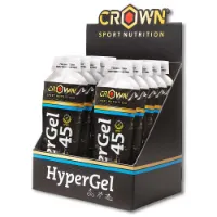 Crown Sport Nutrition Hyper 45 Neutral Låda Med Energigeler 75g 10 Enheter Crown Sport Nutrition Hyper 45 Neutral Låda Med Energigeler 75g 10 Enheter