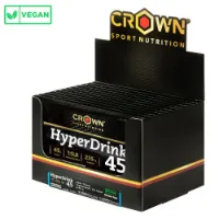 Crown Sport Nutrition Hyperdrink 45 Energidryck Engångsdos Förpackning Neutral Smak 47g 10 Enheter Crown Sport Nutrition Hyperdrink 45 Energidryck Engångsdos Förpackning Neutral Smak 47g 10 Enheter