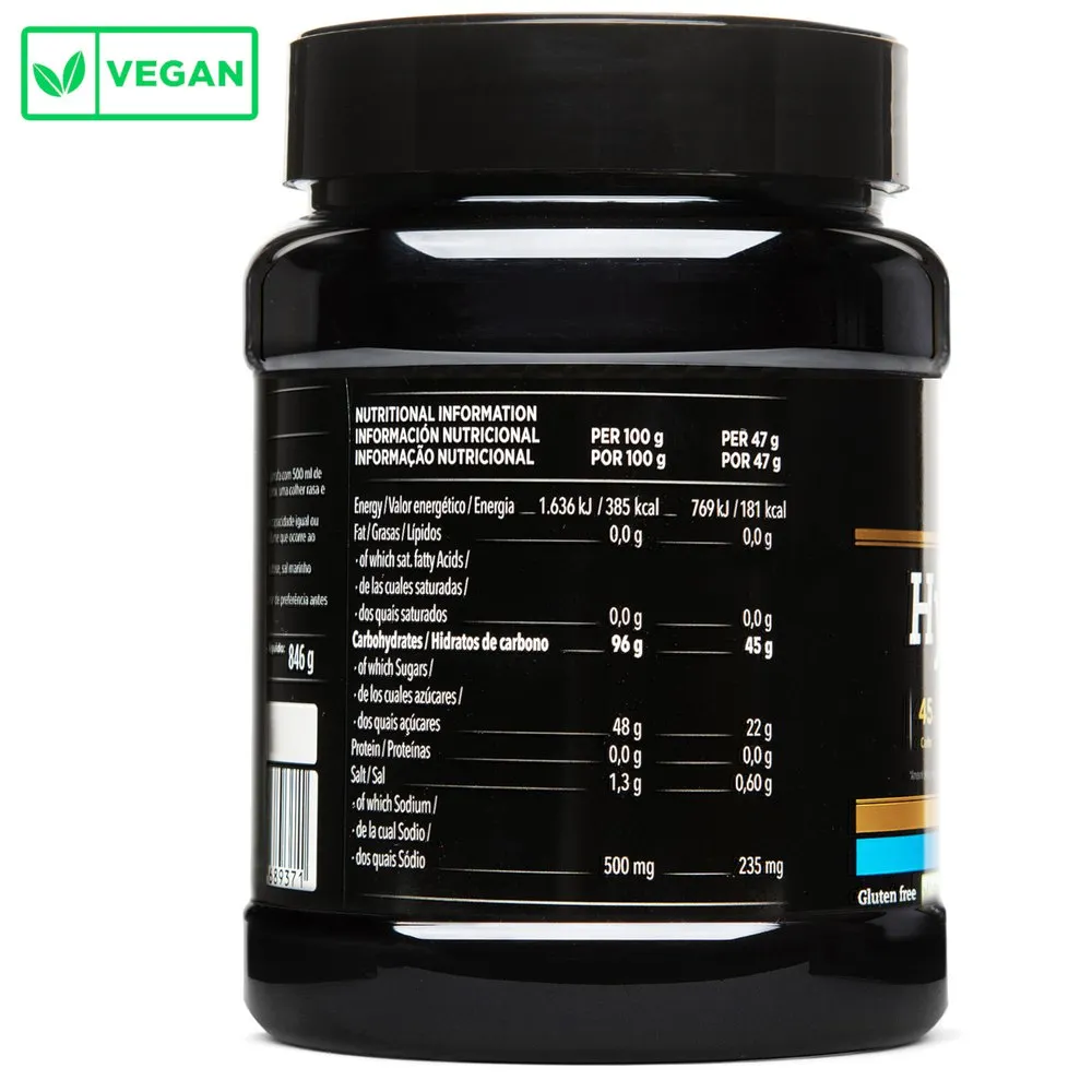 Crown Sport Nutrition Hyperdrink 45 Energidryckspulver Neutral Smak 846g, Black, One Size