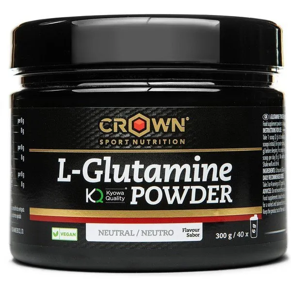 Crown Sport Nutrition L-glutamin Kyowa Pulver 240g, Clear, One Size