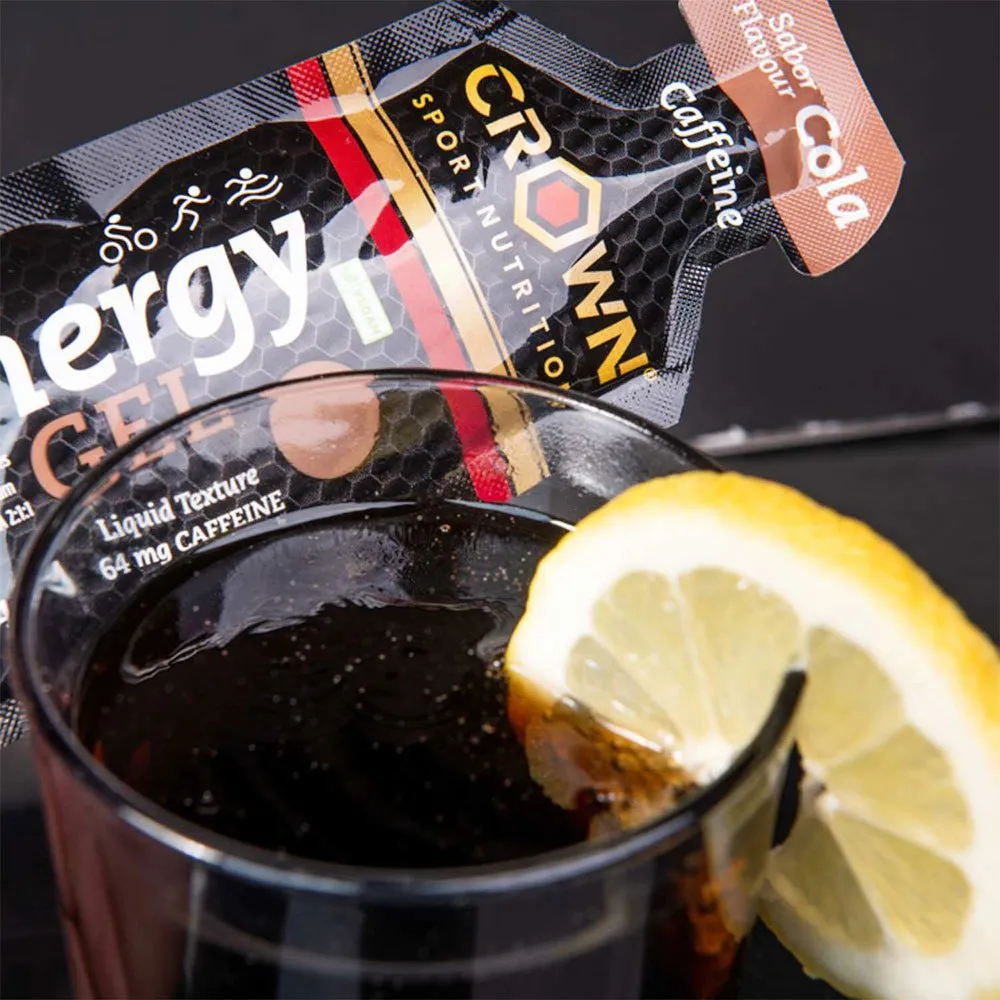 Crown Sport Nutrition Låda Med Energigeler 40g 12 Enheter