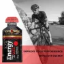 Crown Sport Nutrition Låda Med Energigeler Bär 40g 12 Enheter, Black / red, One Size