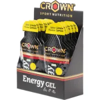 Crown Sport Nutrition Låda Med Energigeler Citron 40g 12 Enheter Crown Sport Nutrition Låda Med Energigeler Citron 40g 12 Enheter
